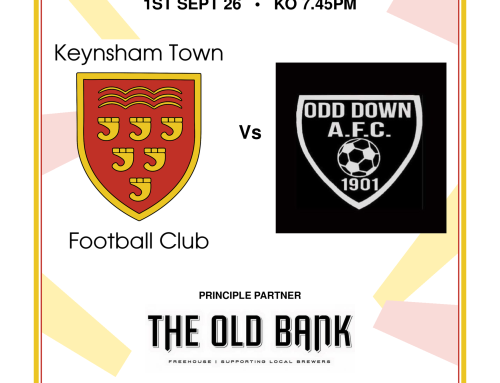 Programme // Odd Down (Bath) AFC // 1 Sept 26
